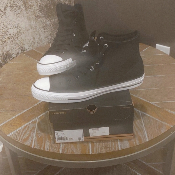 Converse Other - Black Leather Converse shoes
